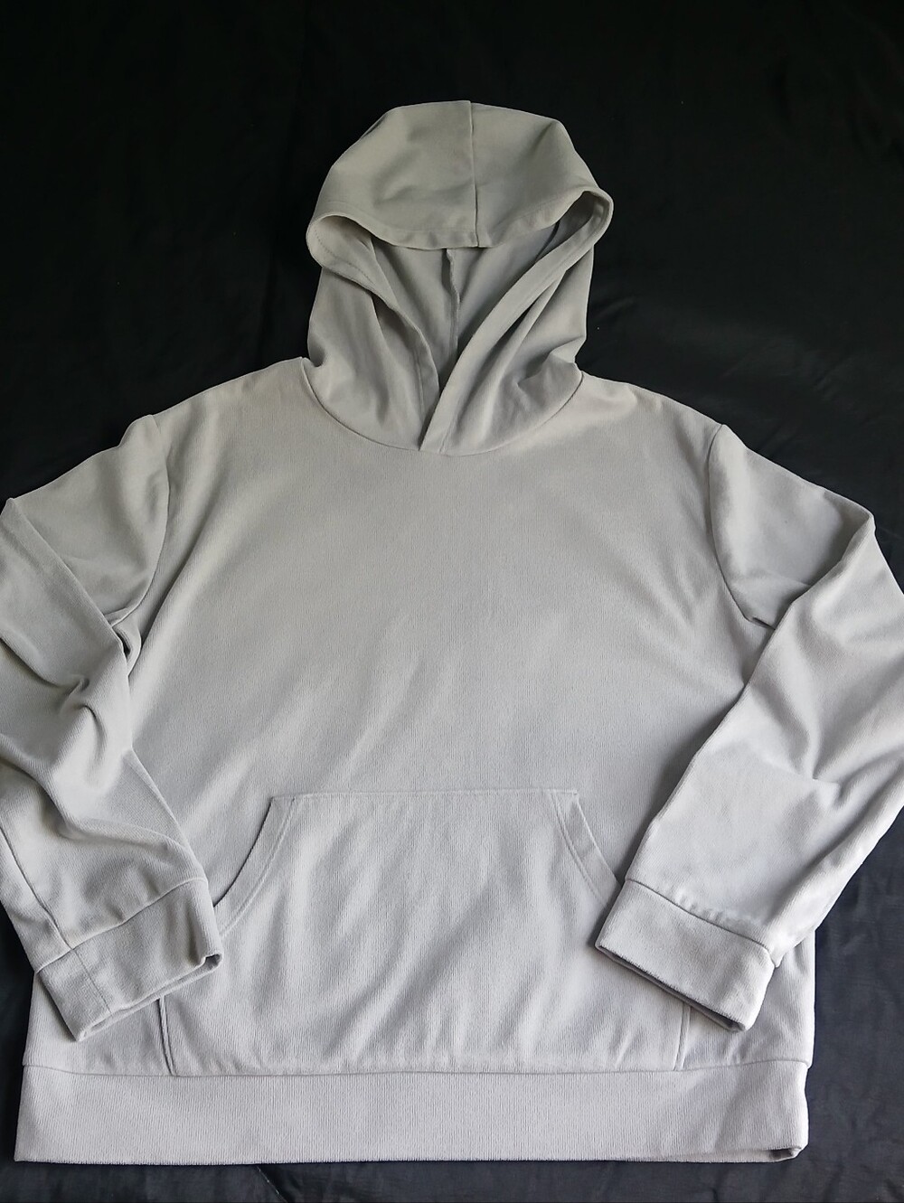 Kids Cat & Jack Light Gray Hooded Sweatshirt 10/12